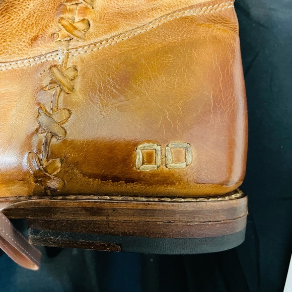 BED|STU Rich Tan Leather Over the Knee Boots - Picture 5 of 7